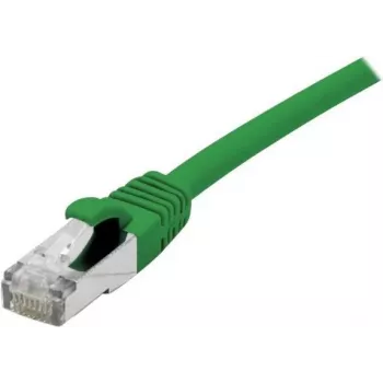 EXERTIS CONNECT Cat 6A S/FTP Patch Cable, 7.5 m, Green 858441