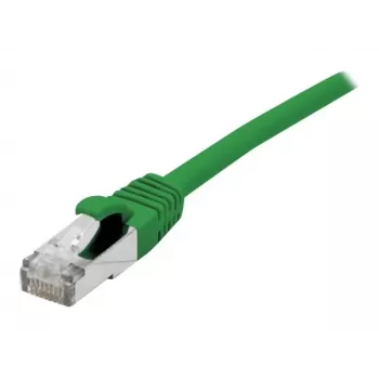 EXERTIS CONNECT Cat 6A S/FTP patch kabel, 0,3 m, zeleni 858434