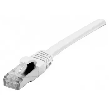 EXERTIS CONNECT Cat 6A S/FTP Patch Cable, 20 m, White 858508
