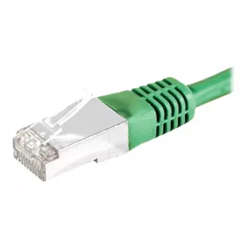 EXERTIS CONNECT S/FTP Cat.6 Patch Cable, PiMF, Green, 5.0 m 856884
