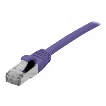 EXERTIS CONNECT Cat 6A S/FTP patch kabel, ljubičasti, 20 m, Slim Snagless, 10 Gbps 858524