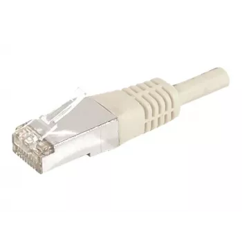 EXERTIS CONNECT 859507 Cat.6a F/UTP patch kabel, 5 m, sivi, 10 Gbps, Slim Boot