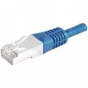 EXERTIS CONNECT Cat.6A S/FTP patch kabel, 1m, plavi 858316