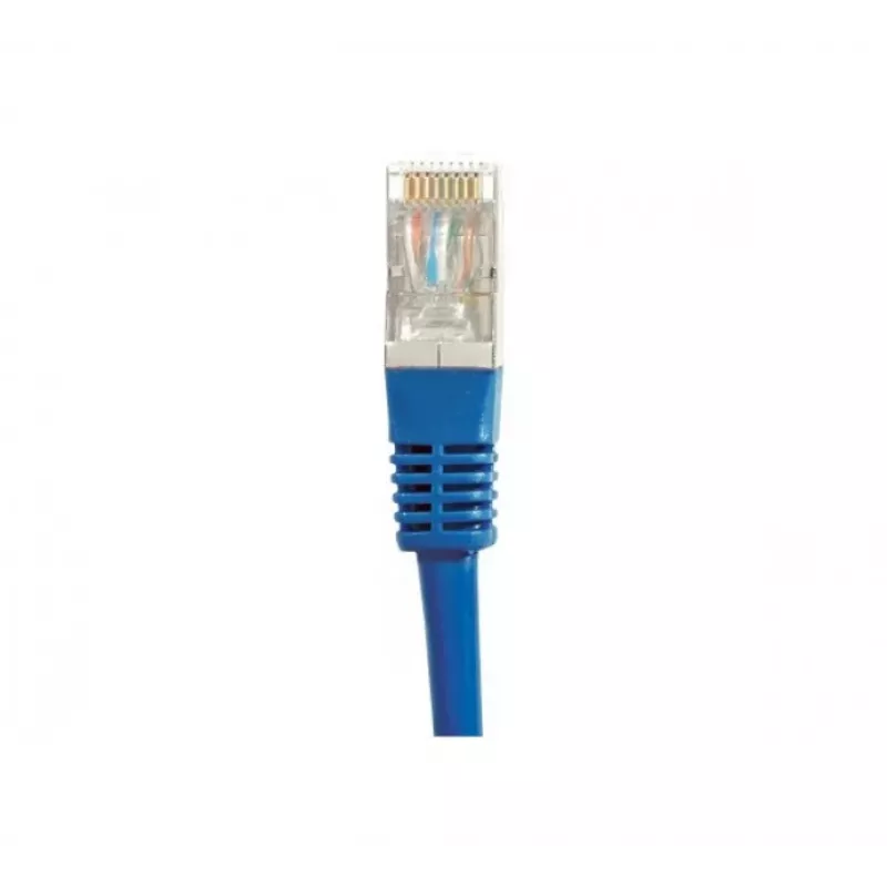EXERTIS CONNECT Cat.6A S/FTP patch kabel, 1m, plavi 858316