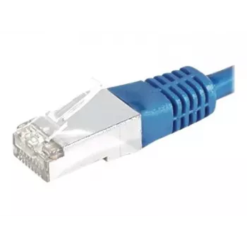 EXERTIS CONNECT Cat.6A S/FTP Patch Cable, 7.5 m, Blue 858321