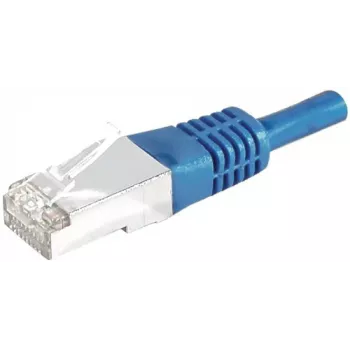 EXERTIS CONNECT Cat.6A S/FTP Patch Cable, 7.5 m, Blue 858321
