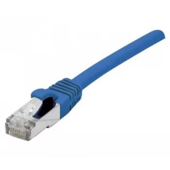 Exertis Connect CAT 6a S/FTP patch kabel, RJ-45 na RJ-45, 1,5 m, plavi, LSZH, bez zapinjanja, 10 Gbps 858453
