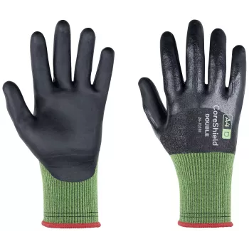 Honeywell CoreShield Double rukavice protiv posjekotina veličina 11 (XXL), sivo-crne, nitril premaz 24-7D28B/11