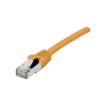 EXERTIS CONNECT Cat 6A S/FTP patch kabel, 1,0 m, narančasti, Slim Strain Relief 858532