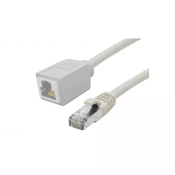 Exertis Connect Cat. 6A S/FTP produžni patch kabel, bez halogena, sivi, 5,0 m 858753