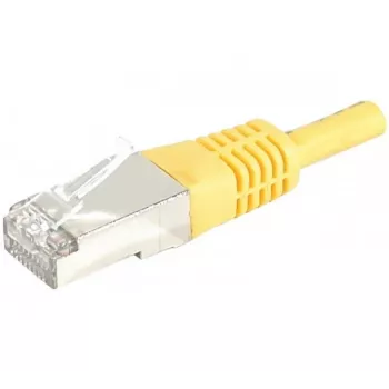 EXERTIS CONNECT Cat.6A S/FTP patch kabel, 1m, žuti 858331