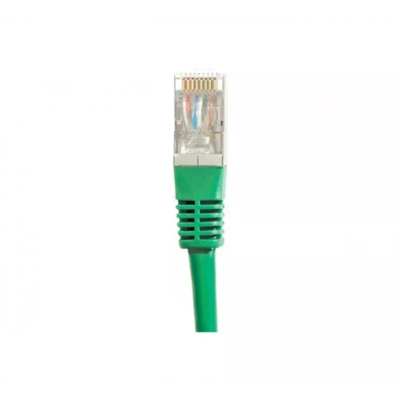 EXERTIS CONNECT Cat.6A S/FTP patch kabel, 2m, zeleni 858348