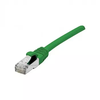 EXERTIS CONNECT Cat 6A S/FTP patch kabel, 0,5 m, zeleni, Slim Snagless 858435