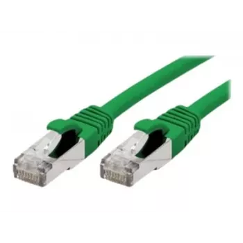 EXERTIS CONNECT Cat 6A S/FTP patch kabel, 3,0 m, zeleni, Slim Snagless Boot 858439
