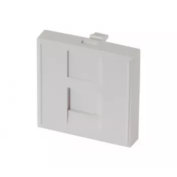 EXERTIS CONNECT Dexlan umetak središnje ploče 45 x 45 mm za 1 Keystone modul, signalno bijeli RAL 9003 (911722)