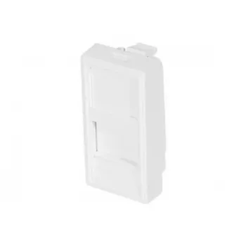 Exertis Connect Dexlan modularni ulaz prazan 45 x 22,5 mm za 2 x RJ45 keystone podžbuknu montažu RAL 9003 signalno bijeli 911731