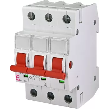 ETI SV 3125 3-Pole 125A Panel Mount Load Break Switch 002423317