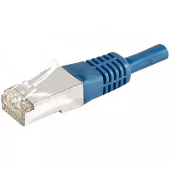 EXERTIS CONNECT Cat.6a F/UTP patch kabel, 1,5 m, plavi, 10 Gbps 859519