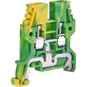 ETI ESC-TEO.4 Earth Connection Terminal, Simple Level, 4 mm², 8 kV, Yellow/Green 003903067