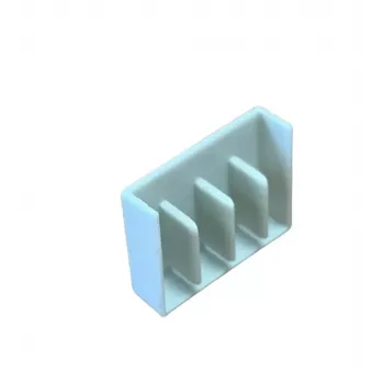 ETI 002921241 Terminal Cover for Z-16 Series 4-Pole MCBs, 18mm, Transparent