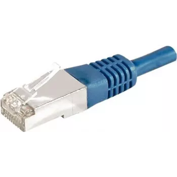 EXERTIS CONNECT 859522 Cat.6a F/UTP patch kabel, 5 m, plavi, 10 Gbps, Slim Boot