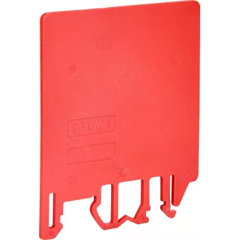 ETI ESC-DFU/4/R Socket Isolating Element for Terminal Block & Neutral Terminal - Red (003903013)
