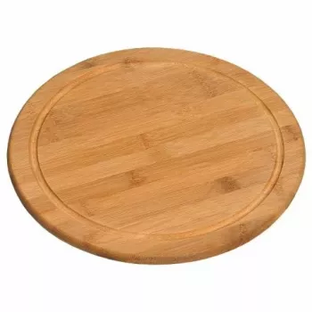 Kesper okrugla daska za rezanje od bambusa 30 cm