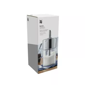 WMF Basic posipač šećera 200 ml, Cromargan® nehrđajući čelik i staklo, srebrni/prozirni