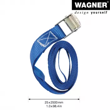 Wagner design yourself zatezne trake MM 1016, plave, 2,5 m, 2 kom. 20101600