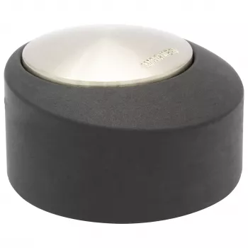Wagner Design Yourself EH 5181 podni graničnik vrata, cinkov lijevani metal s gumenim odbojnikom, mat nikal, 50 mm 15518111