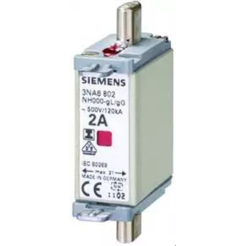 Siemens 3NA6824 NH uložak osigurača veličina 000 80 A 500 V AC/250 V DC gG