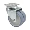 Wagner design yourself ECO RO 1577 sivi dvostruki zakretni kotač, 50 mm kotač, nosivost 50 kg, montaža na ploču 3157701