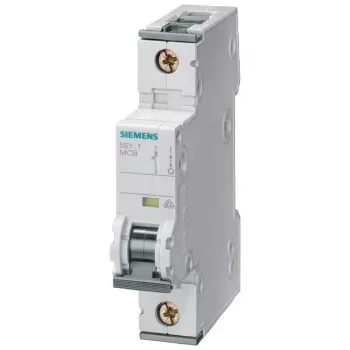 Siemens SENTRON 5SY71107 zaštitni prekidač strujnog kruga, 1-polni, karakteristika C, 10 A, 230/400 V AC, 6 kA