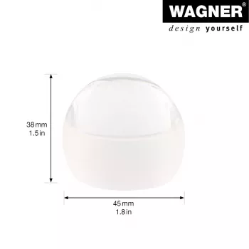 Wagner design yourself EH 5220 graničnik vrata plastika prozirni 15522011