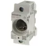 Siemens 5SG17021 D02 1-polno 63A držač osigurača, 400V AC, vijčano pričvršćenje, sivi