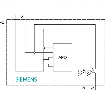 Siemens SENTRON 5SV6016-7GV16 AFDD/MCB 6kA C16 1P+N 1TE (12 komada)