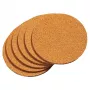 KESPER set podmetača od prirodnog pluta, 6-dijelni, kvadratni, otporan na toplinu, 100x100x5 mm, ekološki