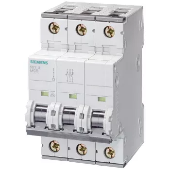 SIEMENS 5SY6325-7 zaštitni prekidač strujnog kruga C25A 3-polni 6kA 400V AC