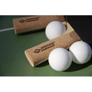 DONIC SCHILDKRÖT Persson 500 stolnoteniski reket s plutenom drškom, Elite presvlaka, 1,6 mm spužva, orijentiran na kontrolu 728451