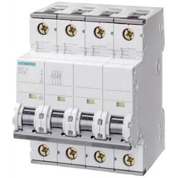 Siemens 5SY66166 zaštitni prekidač strujnog kruga 3P+N B16 16A 6kA 230/400V AC