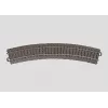 Märklin 24236 C-tračnica zakrivljena tračnica R2, 24,3°, H0