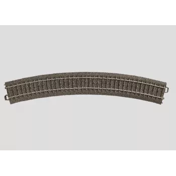 Märklin 24330 C-Gleis zakrivljeni kolosijek R1 30° (6 kom.) H0
