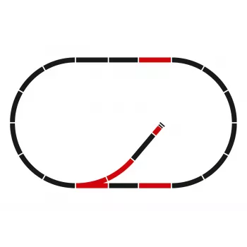 Märklin C-Track Extension Set C1 - H0 Scale (24900)