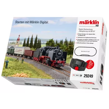 Märklin 29249 H0 digitalni početni set – lokalni teretni vlak s parnom lokomotivom BR 24 DB-a