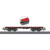 Märklin 44734 H0 vagon-kocka, crno-crveni