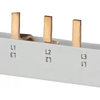 SIEMENS sabirnica s iglama 4x3-fazna 5ST3645, 12 modula, 63 A, 400 V, 10 mm², potpuno izolirana