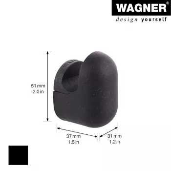 Wagner design yourself PILL kuka za garderobu crna 1 komad (WH 0401) 17040121