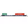 Märklin 47474 Sdggmrss dvostruki džepni vagon H0 mjerilo 1:87 kobaltno plavi 393 mm