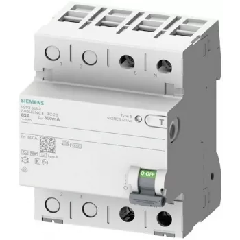 Siemens SENTRON 5SV3321-4 zaštitna sklopka tipa B, 16 A, 30 mA, 2-polna, 230 V, kratkotrajno odgođena