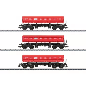 Märklin 48458 H0 set od 3 vagona s bočnim istovarom Fas DB Schenker Rail Polska S.A.